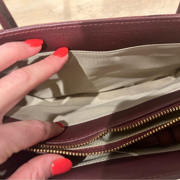 Radley London bag Deep Red Croc-Embossed - Picture 9 of 12